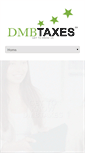 Mobile Screenshot of dmbtaxes.com