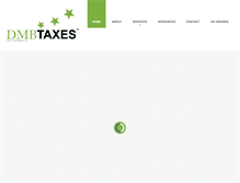 Tablet Screenshot of dmbtaxes.com